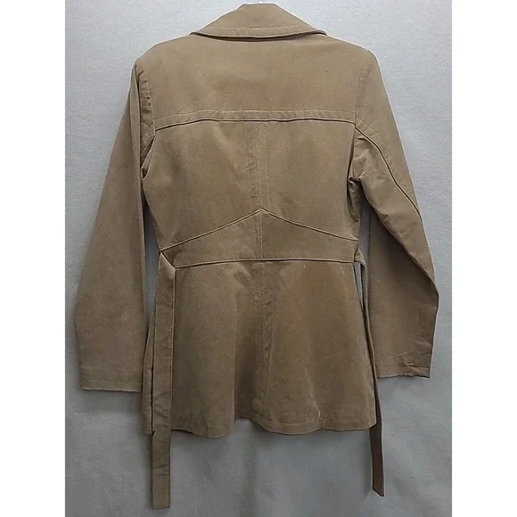 Vintage Urban Vibe Suede Leather‎ Jacket Y2K 90s Boho Hippie Fairy Sz Med - Picture 9 of 14
